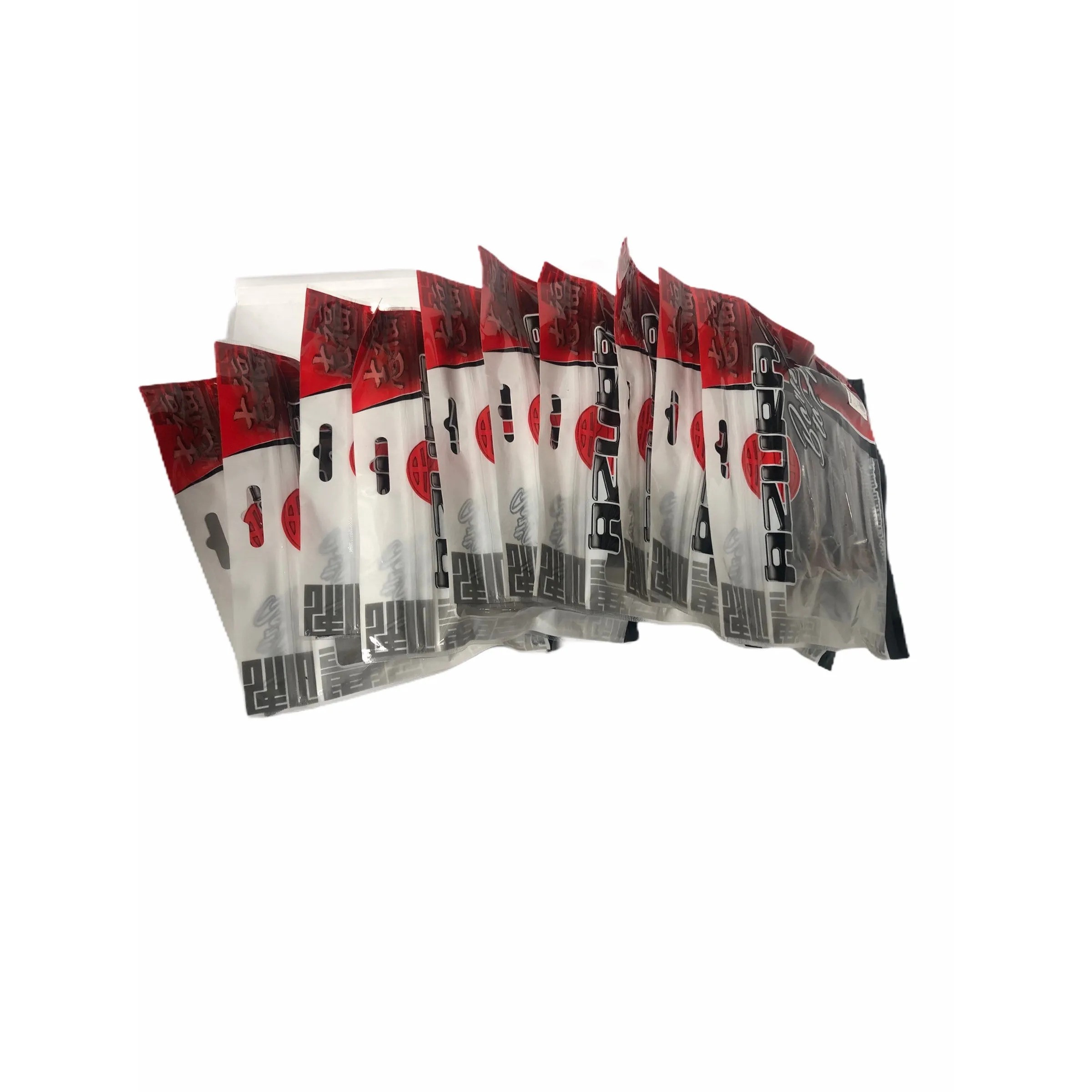 10 Packs Of Soft Plastic Paddle Tail Grub 2.8" 7cm Fishing Lures