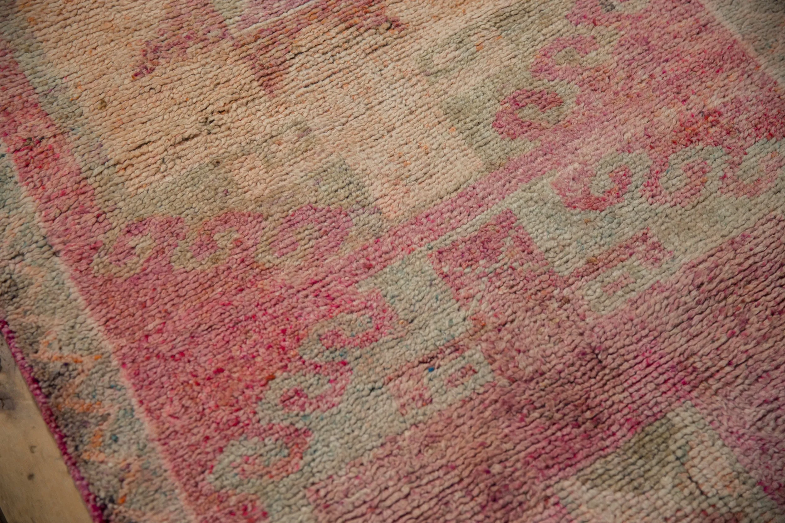 3.5x10.5 Vintage Distressed Kurd Rug Runner