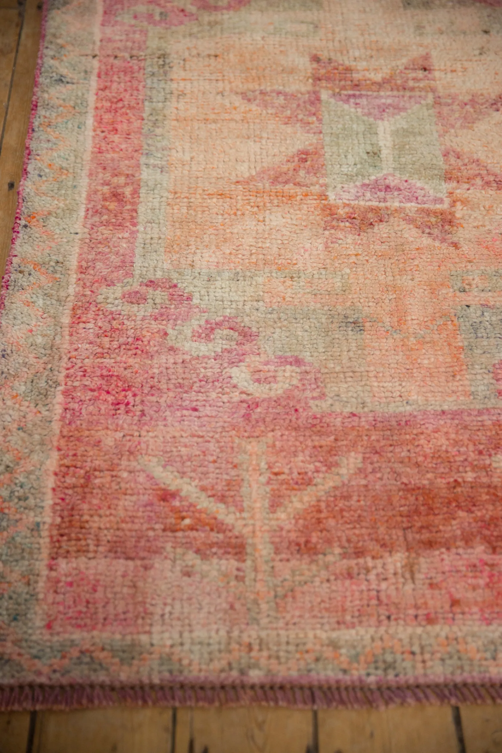 3.5x10.5 Vintage Distressed Kurd Rug Runner