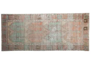 5x11.5 Vintage Distressed Oushak Rug Runner