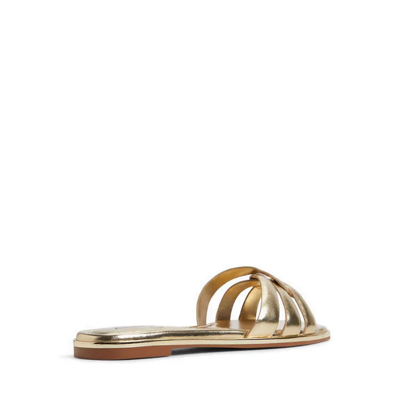Aldo Augustya Women Flat Sandals - Gold