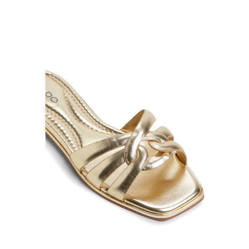 Aldo Augustya Women Flat Sandals - Gold