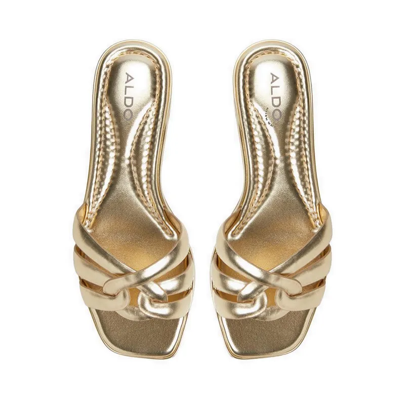 Aldo Augustya Women Flat Sandals - Gold