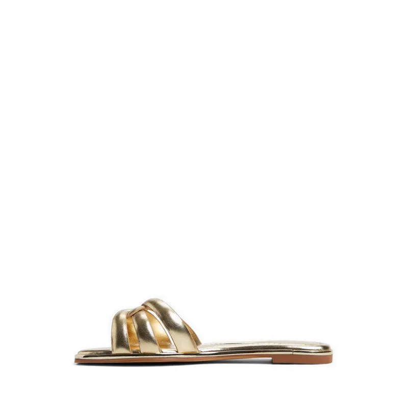 Aldo Augustya Women Flat Sandals - Gold