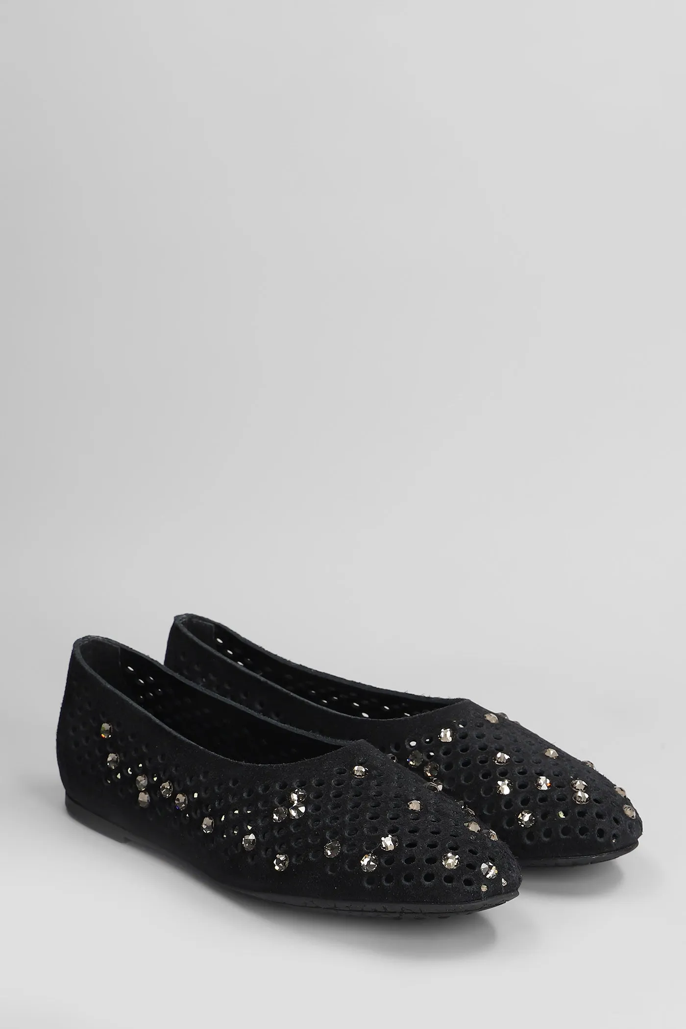 Ariane Ballet flats in black suede