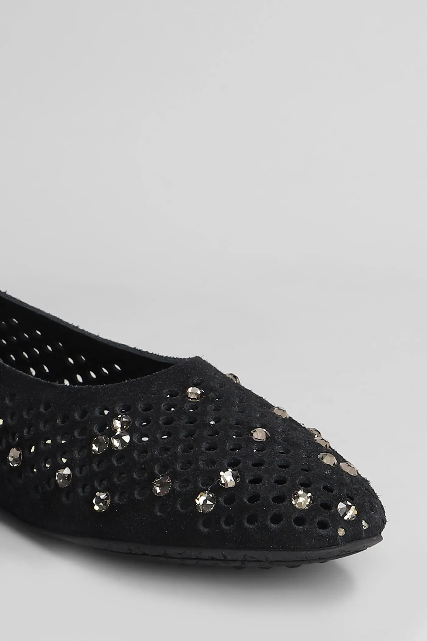 Ariane Ballet flats in black suede