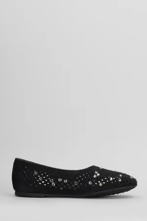 Ariane Ballet flats in black suede