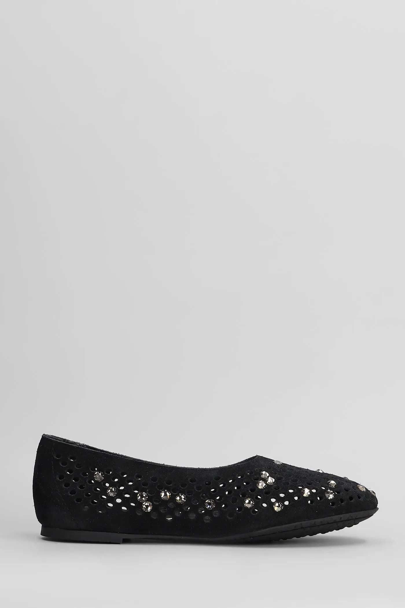 Ariane Ballet flats in black suede