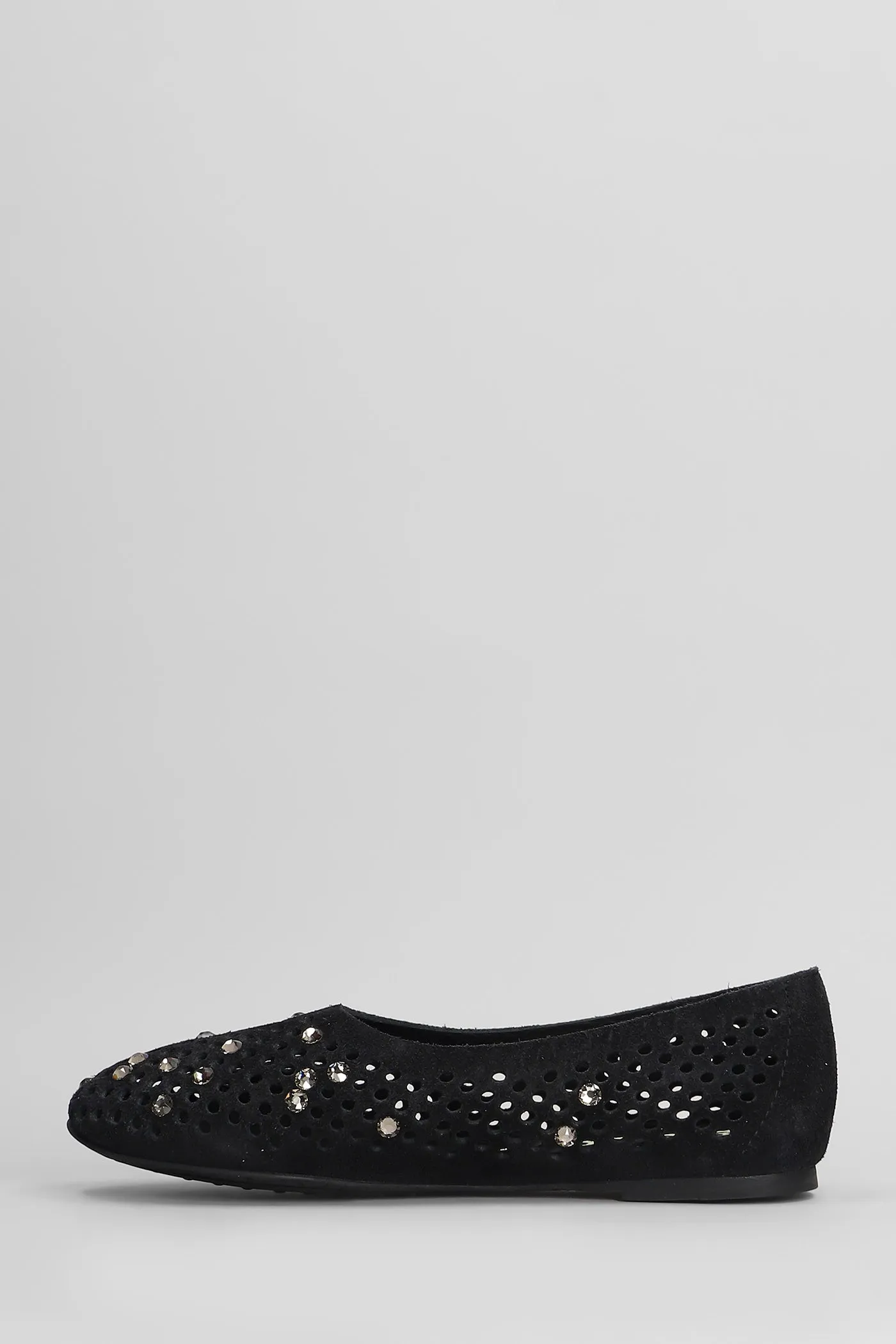 Ariane Ballet flats in black suede