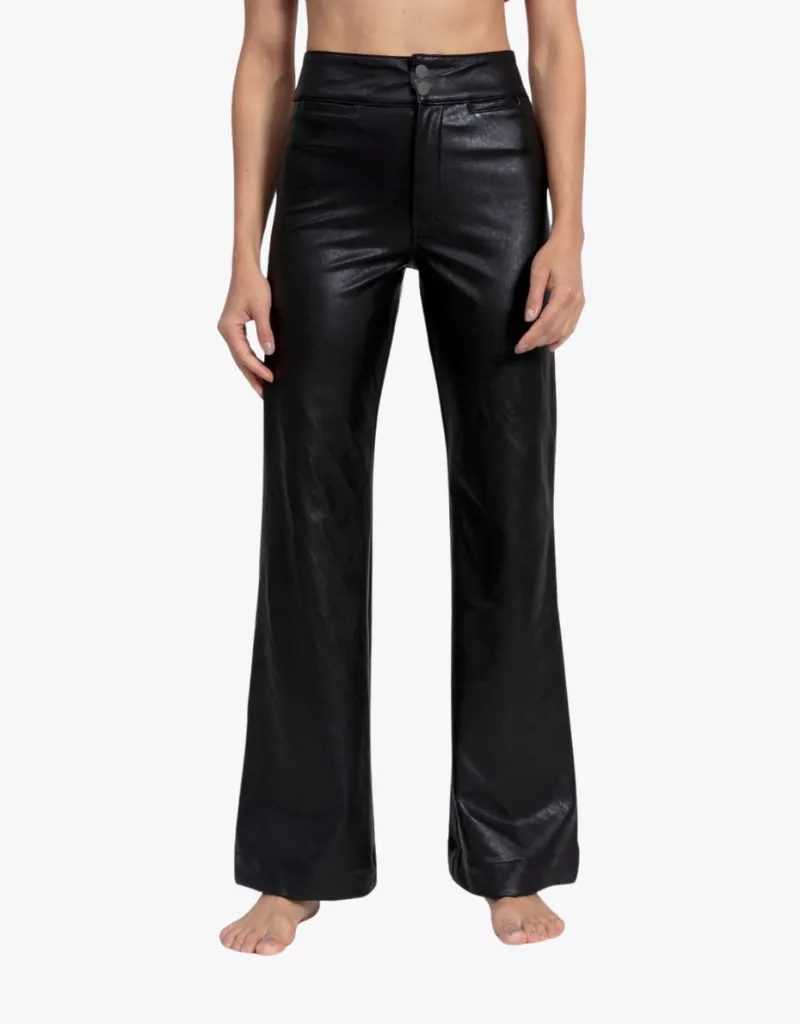 ASKK NY Brighton Pants in Black Vegan