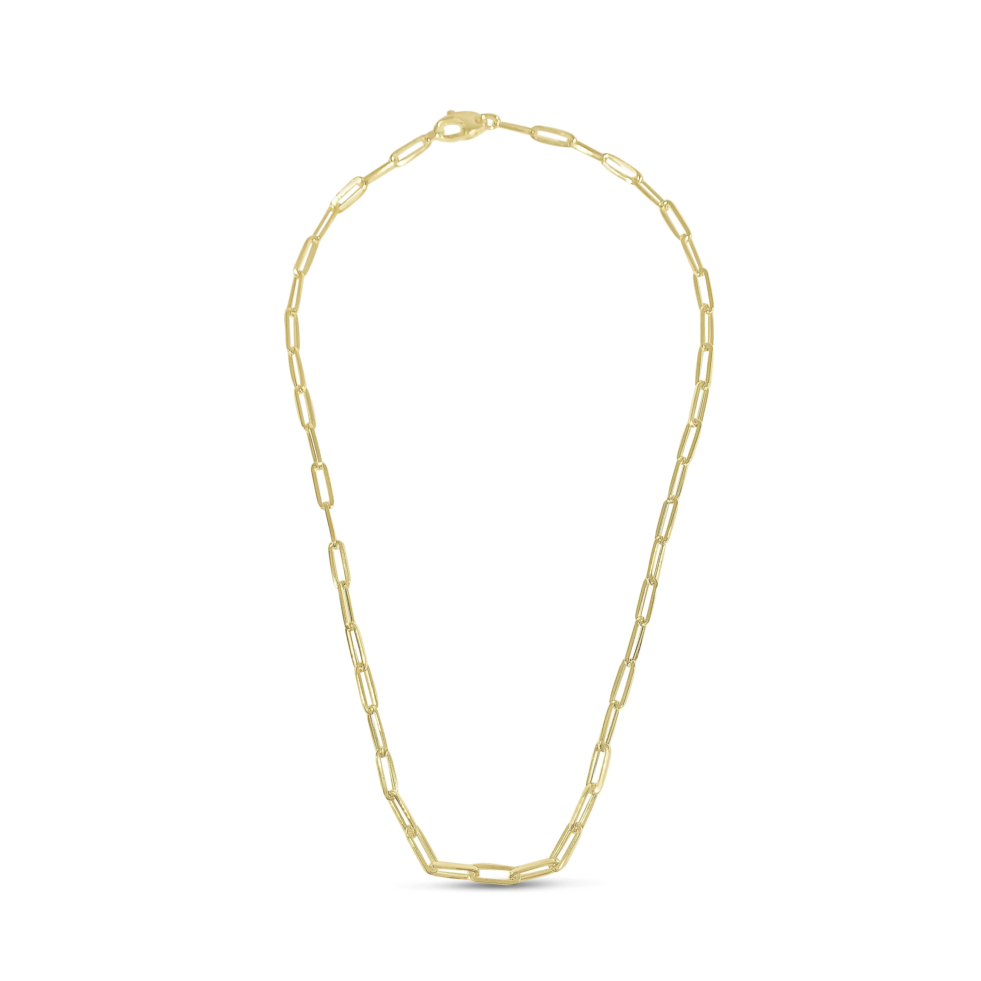 Atelier All Day 14K Gold Paperclip Chain Necklace
