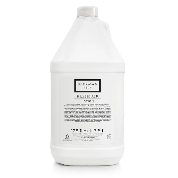 Beekman 1802 Fresh Air Lotion, Gallons