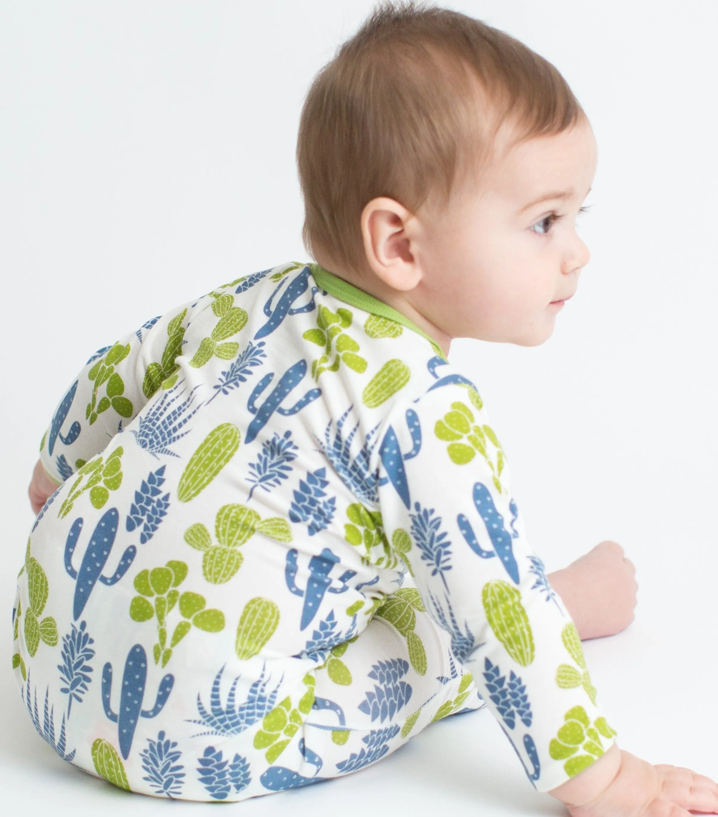 Bestaroo Blue & Green Cactus Coverall