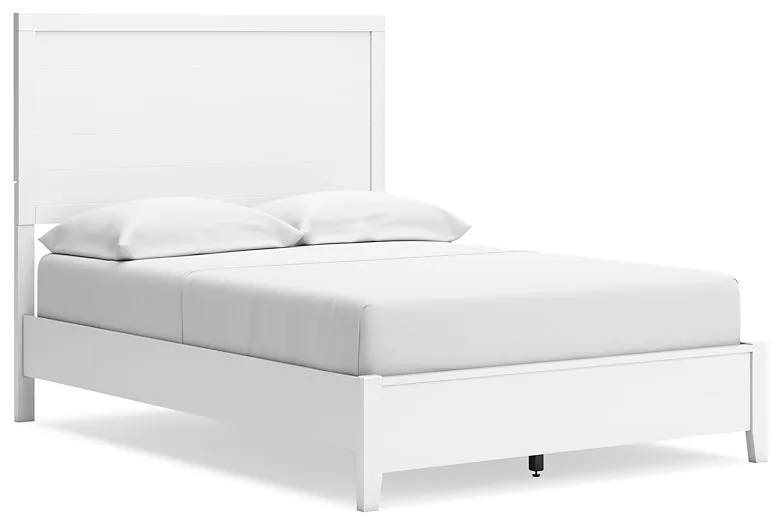 Binterglen Full Panel Bed with Mirrored Dresser and Chest