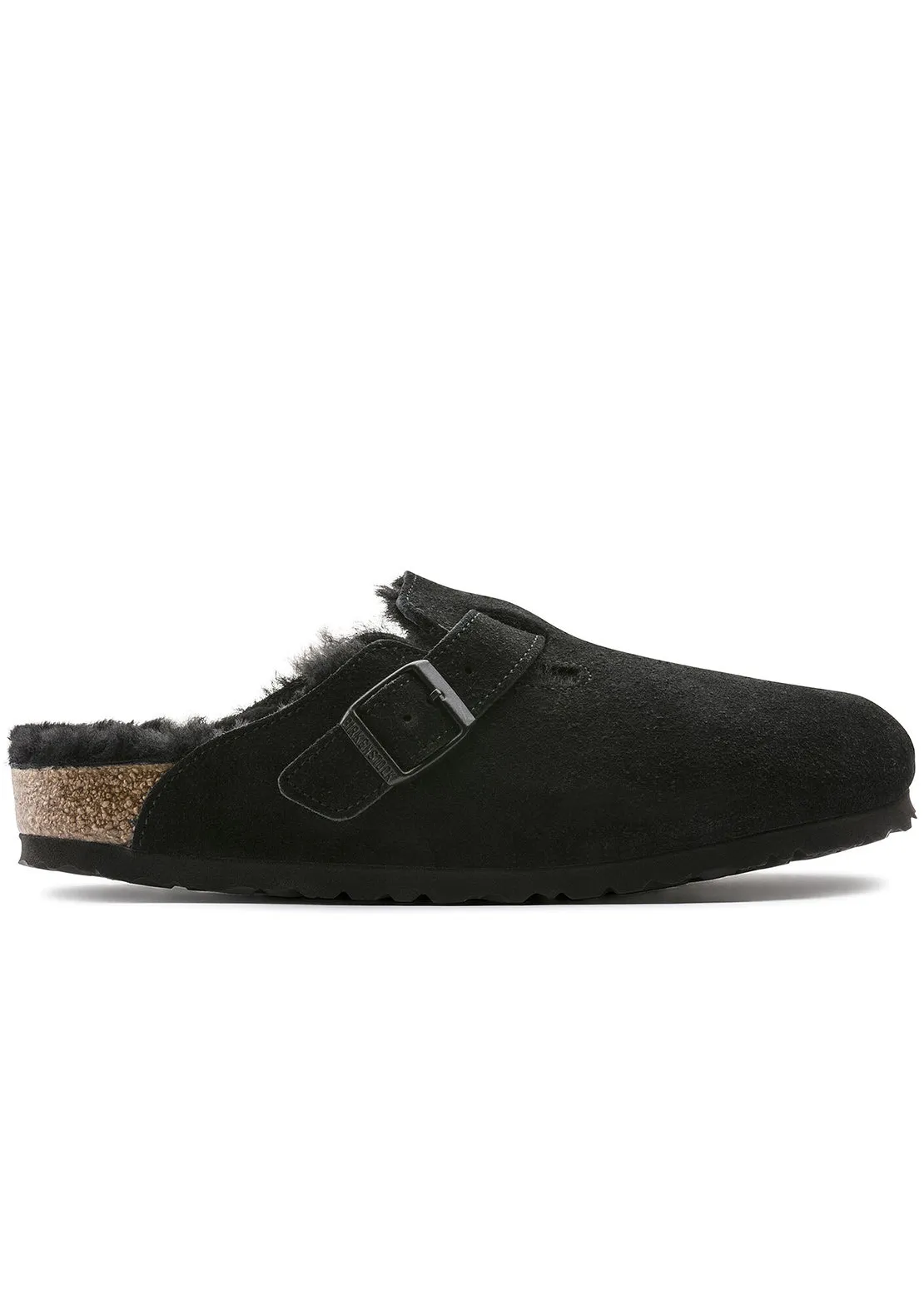 Birkenstock Unisex Boston Shearling Suede Sandals