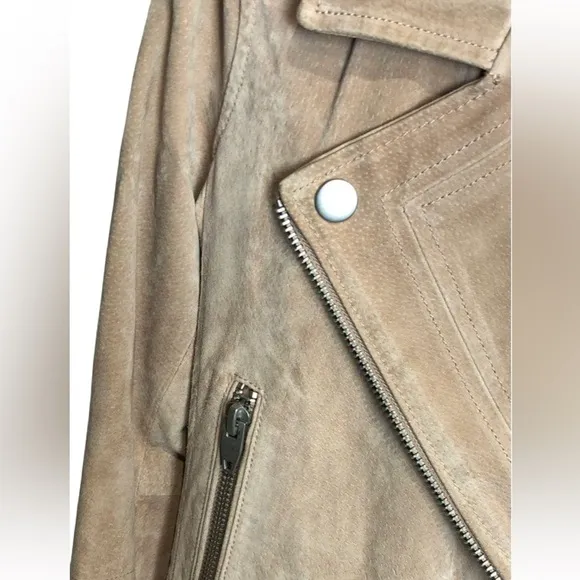 Blank NYC Suede Moto Style Jacket