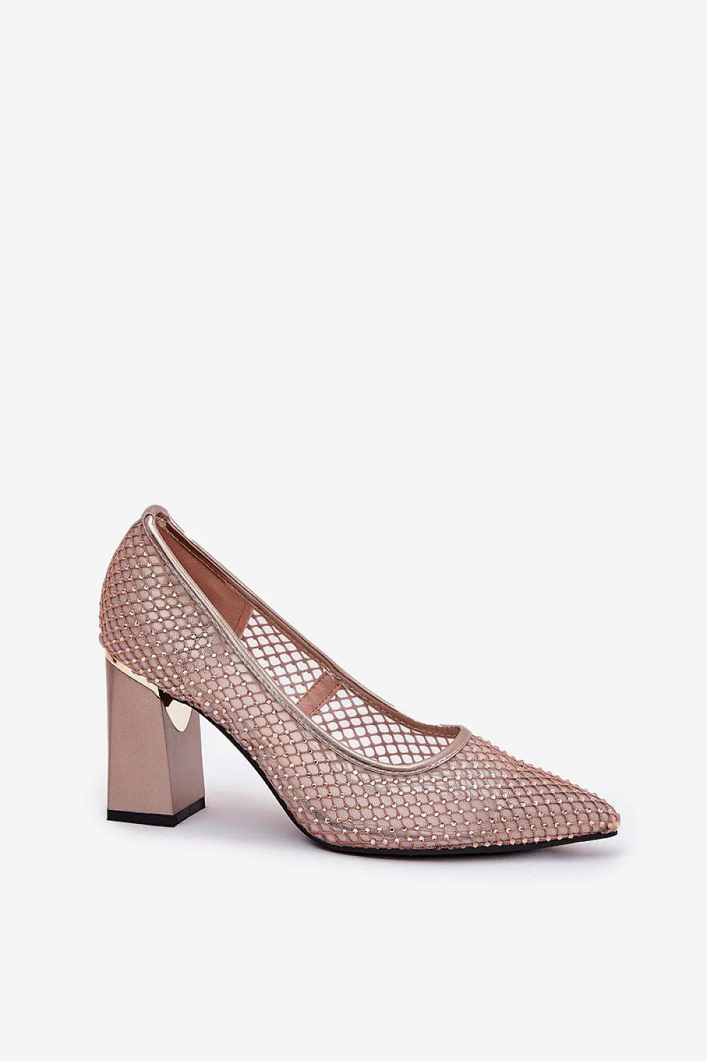 Block heel pumps Step in style