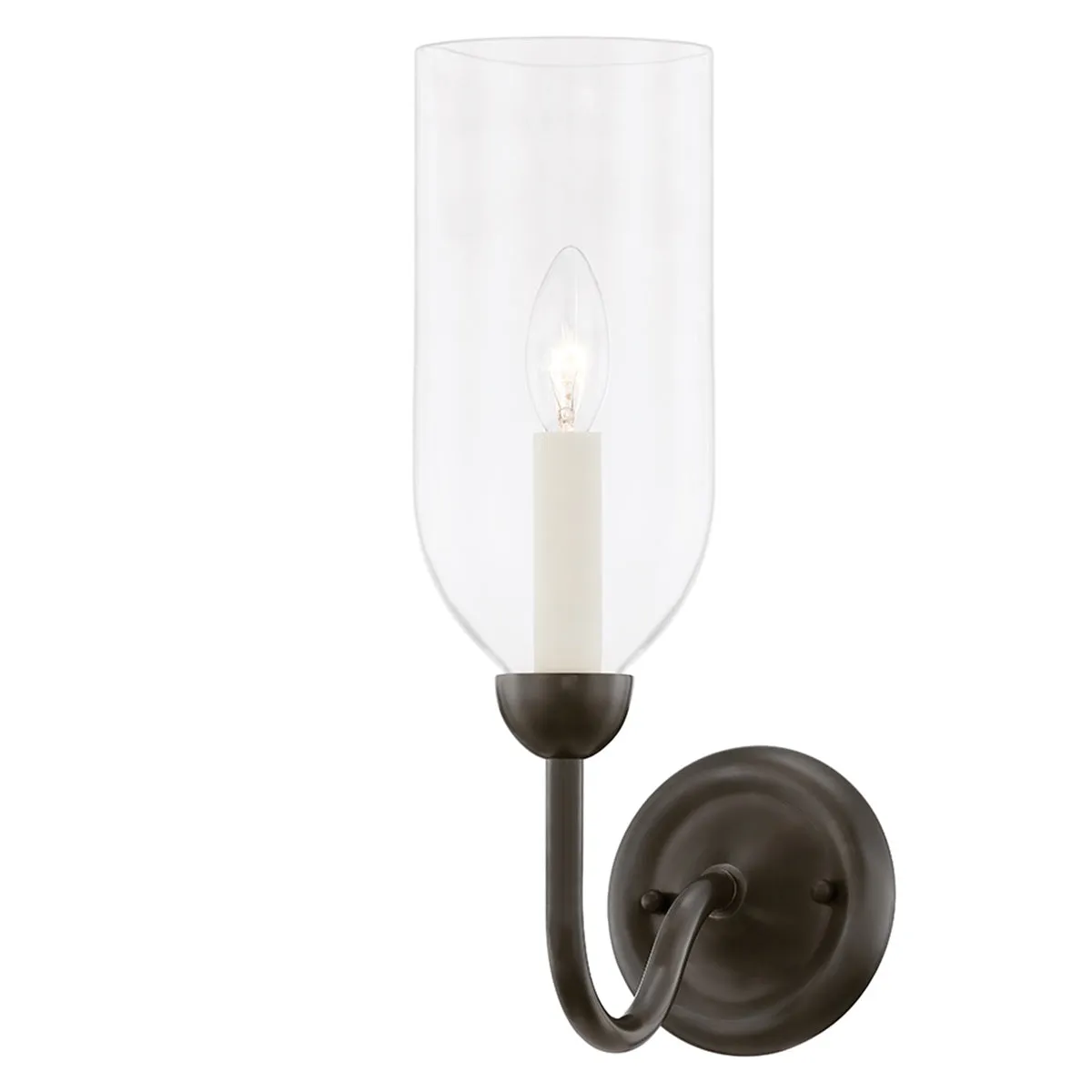 Bronze Lantern Sconce