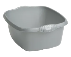 Casa 39cm Rectangular Bowl Silver