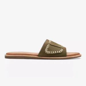 Clarks Women's Maritime Mule Olive Suede 26176401