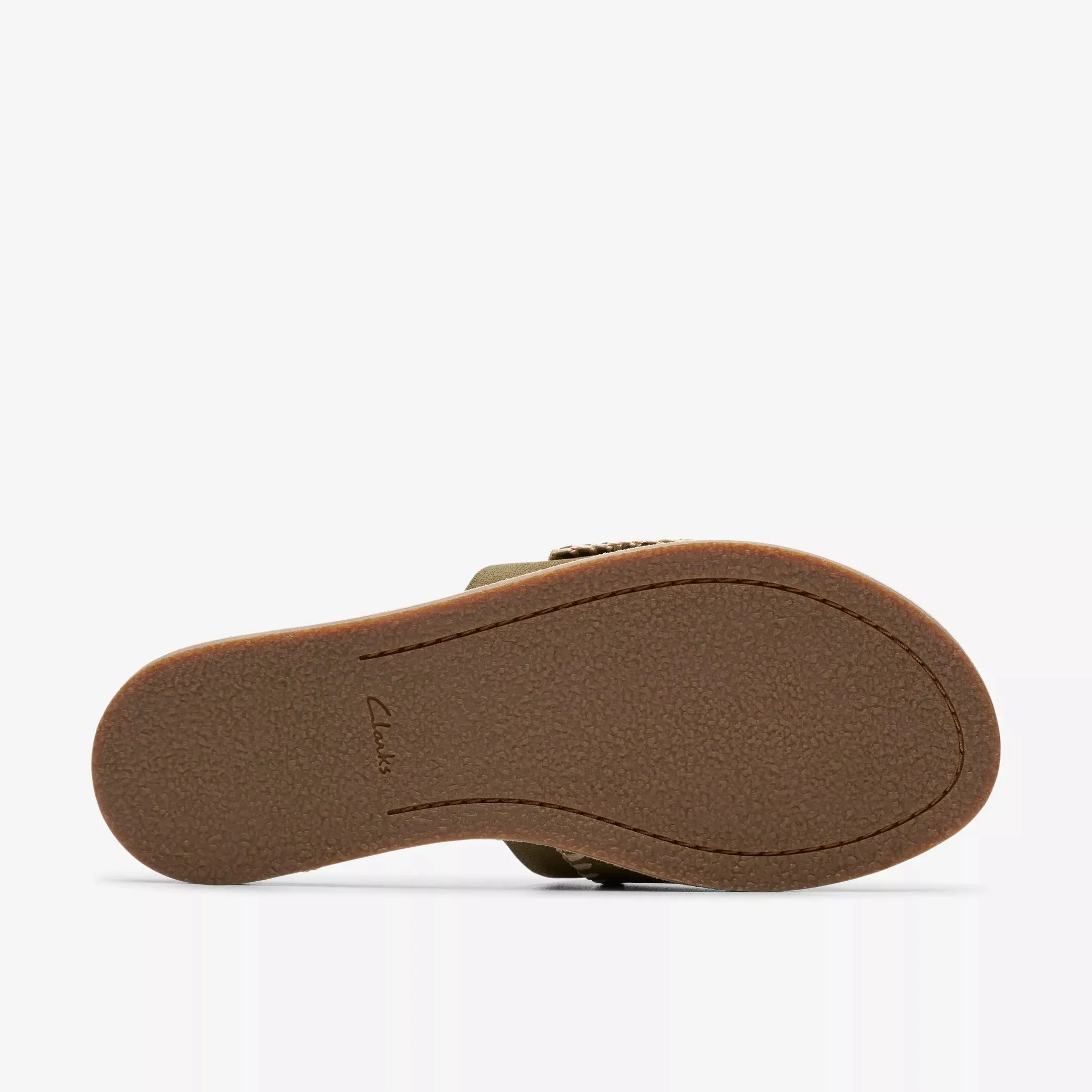Clarks Women's Maritime Mule Olive Suede 26176401