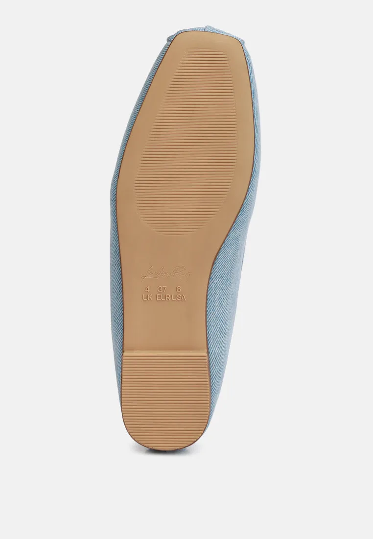 Criss Cross Strap Ballet Flats By Ruw