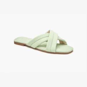 Cross Quilted Chappals