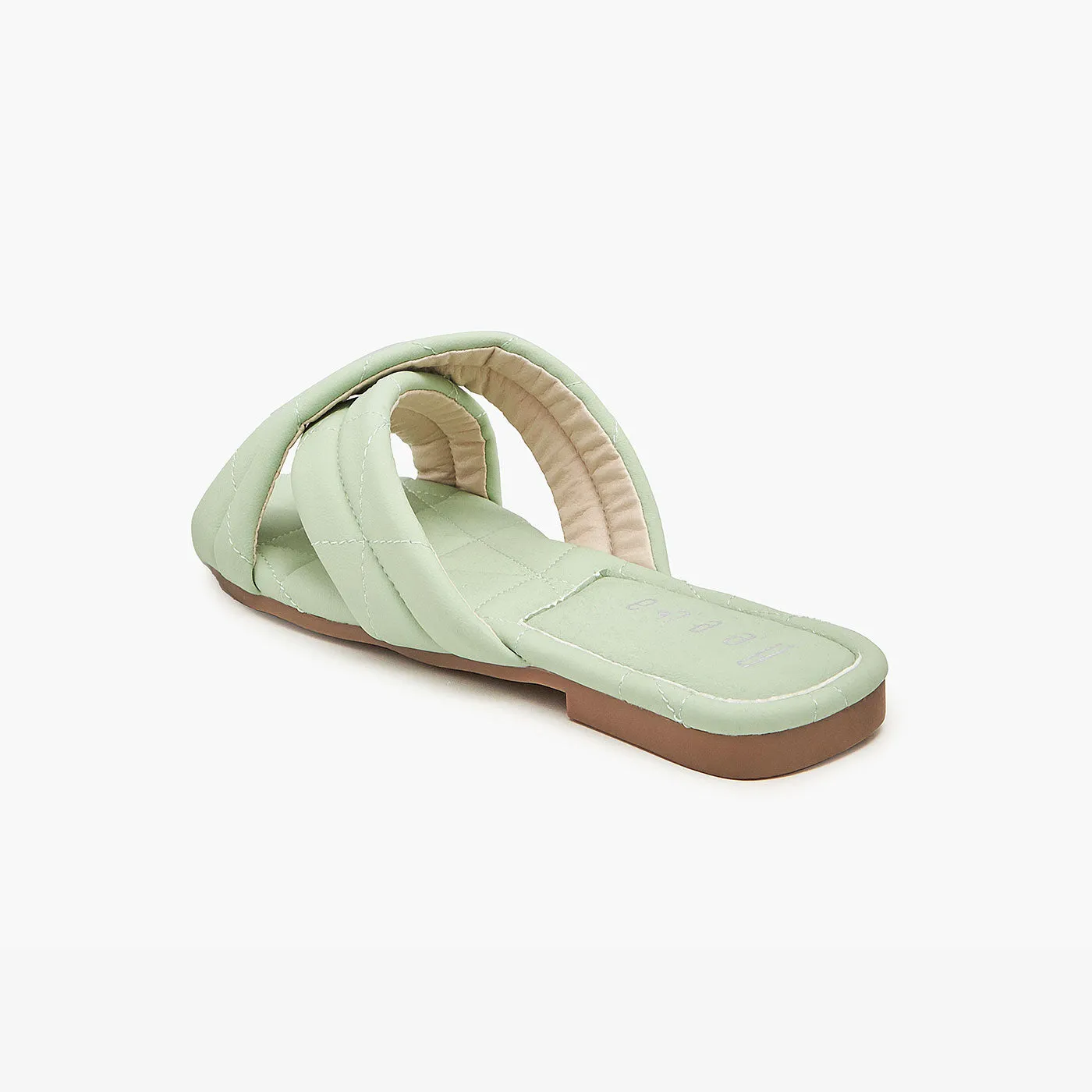 Cross Quilted Chappals