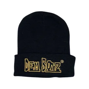 DEM BOYZ BLACK BEANIE