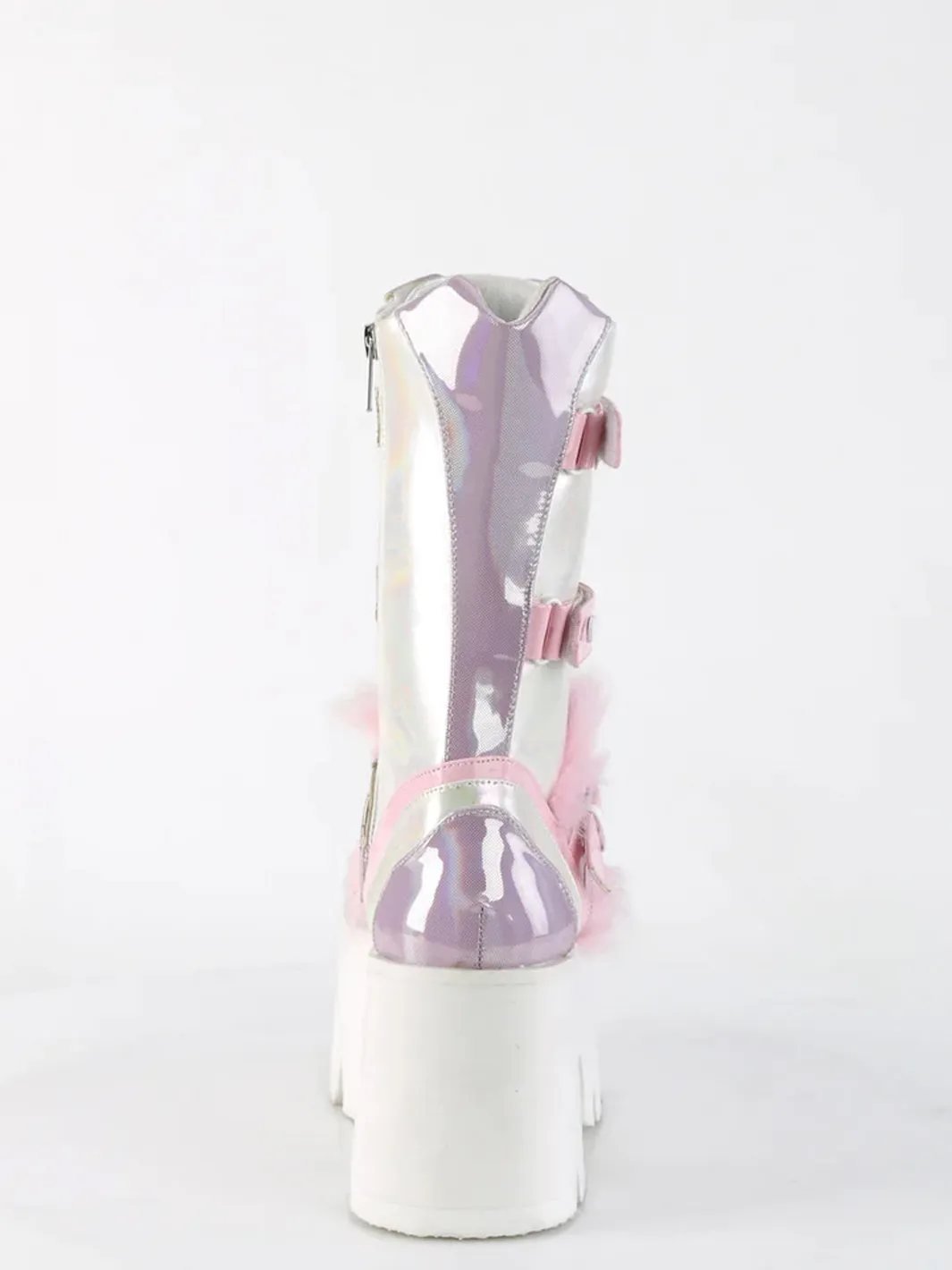 DEMONIA ASHES-120 BOOTS - PINK LAVENDER ✰ PRE ORDER ✰