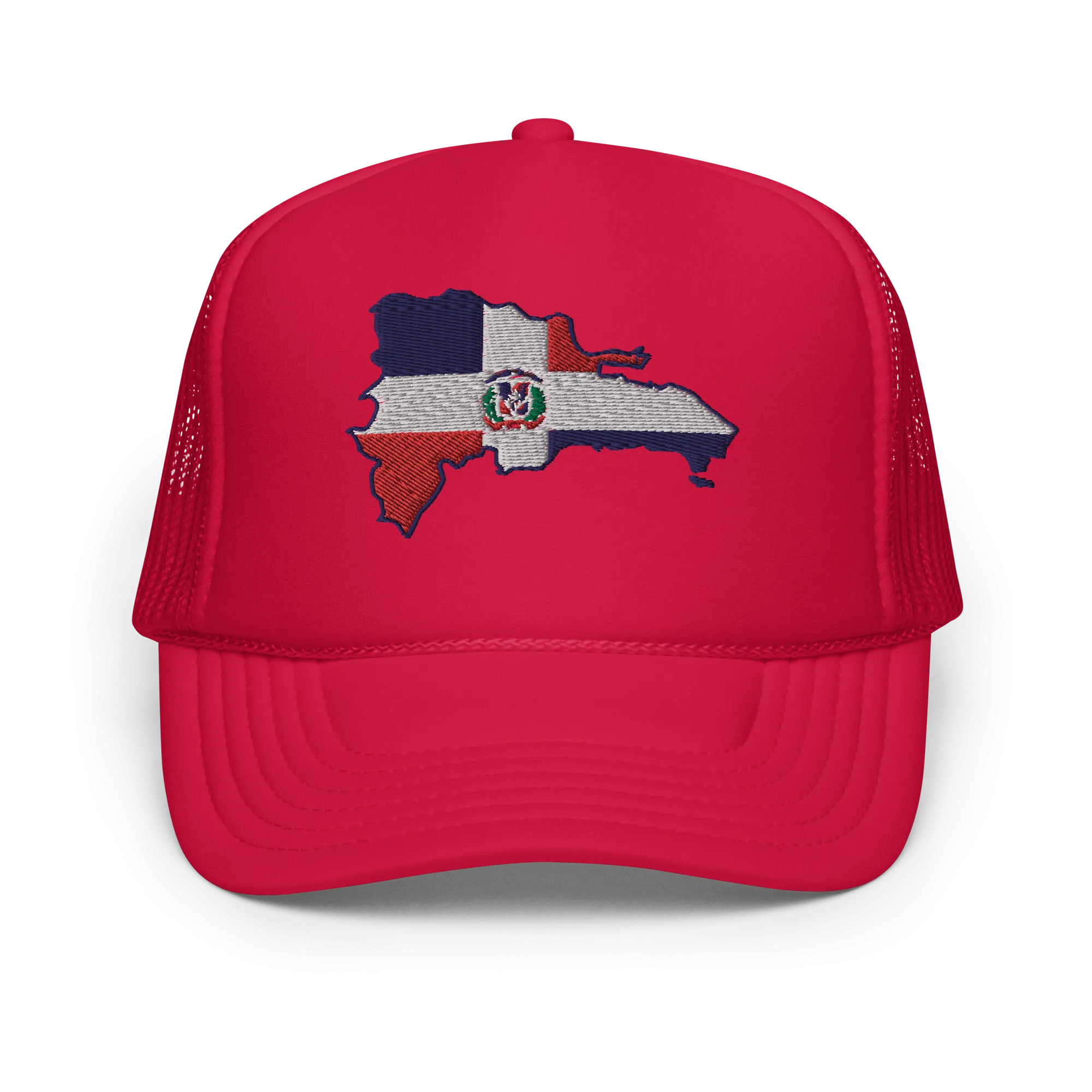 Dominican Republic Island Foam trucker hat