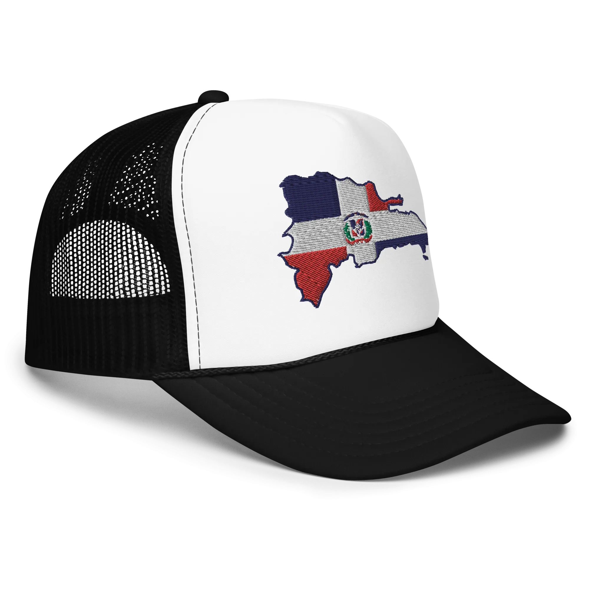 Dominican Republic Island Foam trucker hat