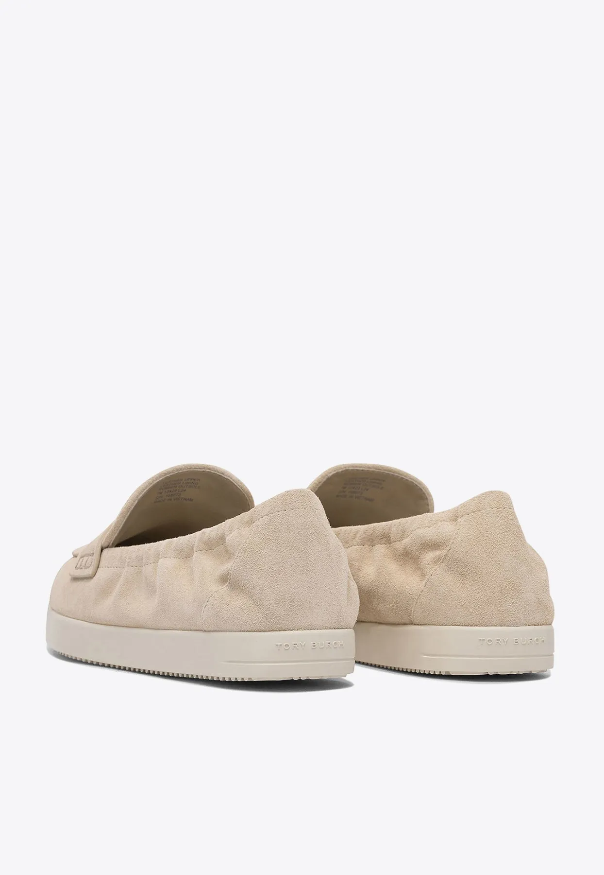 Double T Suede Loafers