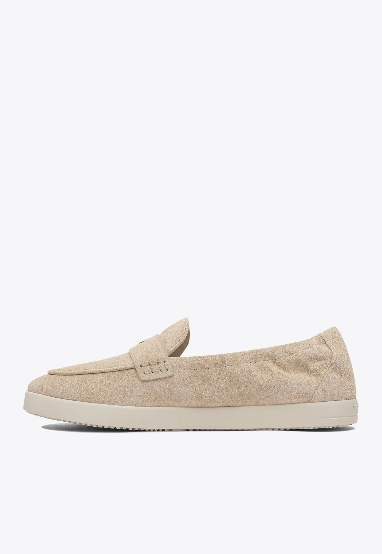 Double T Suede Loafers