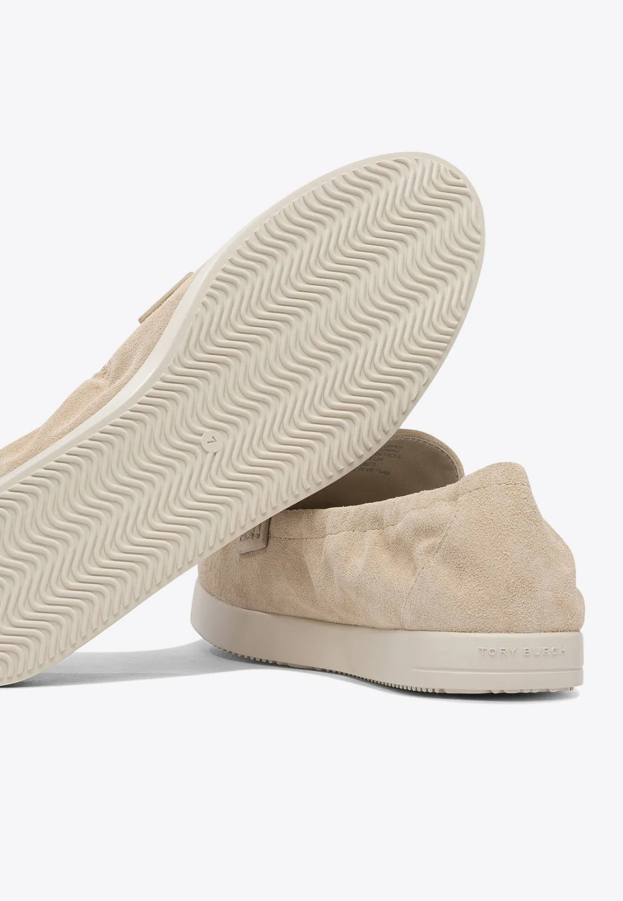 Double T Suede Loafers
