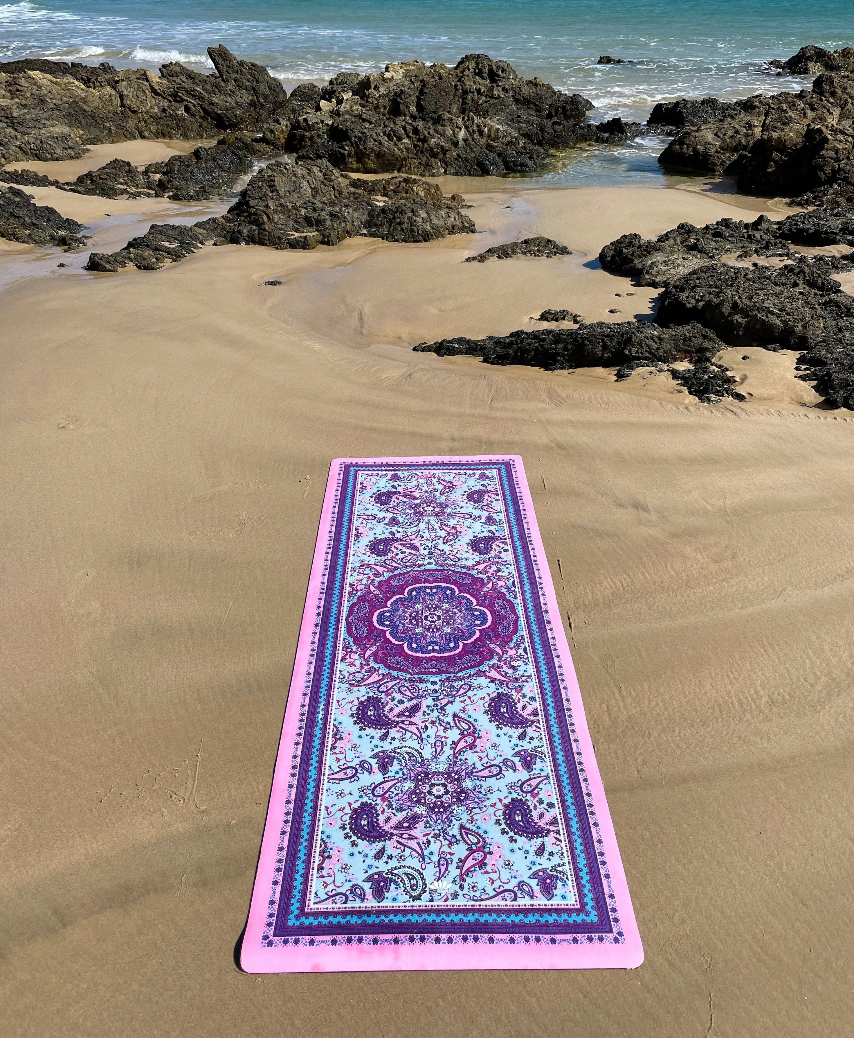 Eco Luxe Magic Carpet Paisley Turquoise