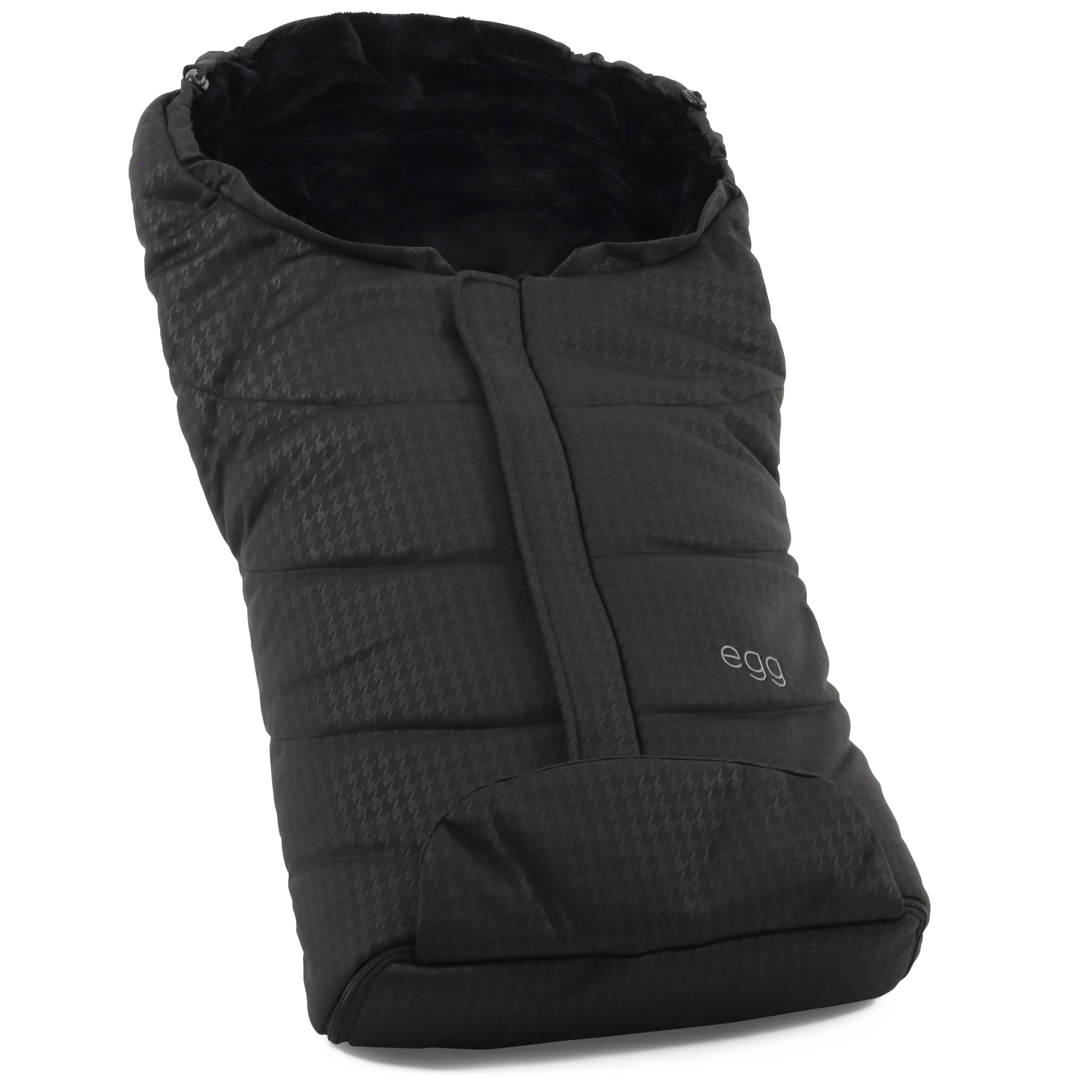 egg3 Footmuff - Houndstooth Black
