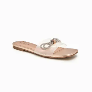 Embellished Clear Flats