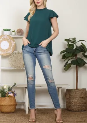 Evergreen Forrest Blouse