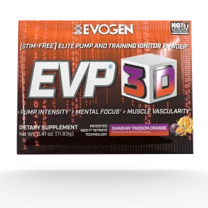 EVP-3D Non-Stim Pre-Workout Travel Packets
