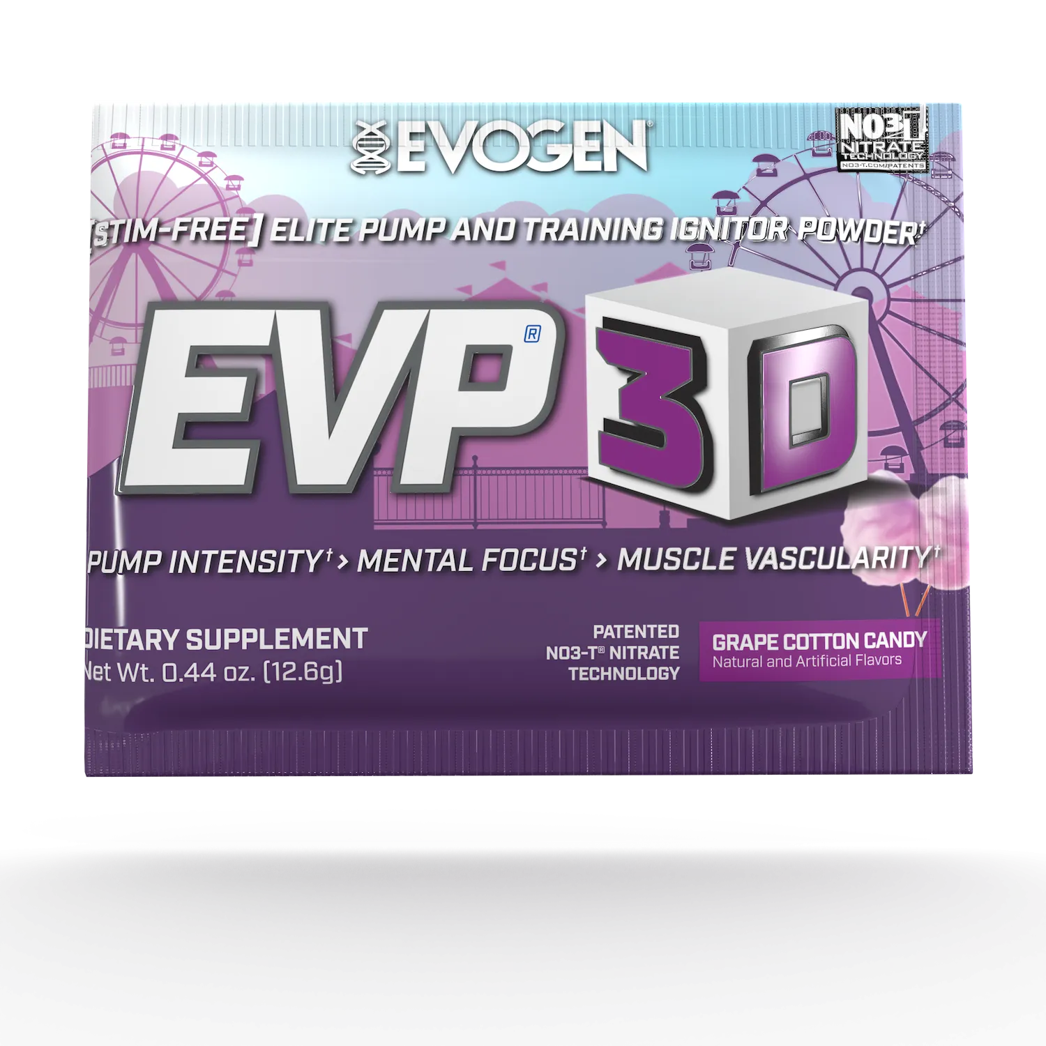 EVP-3D Non-Stim Pre-Workout Travel Packets