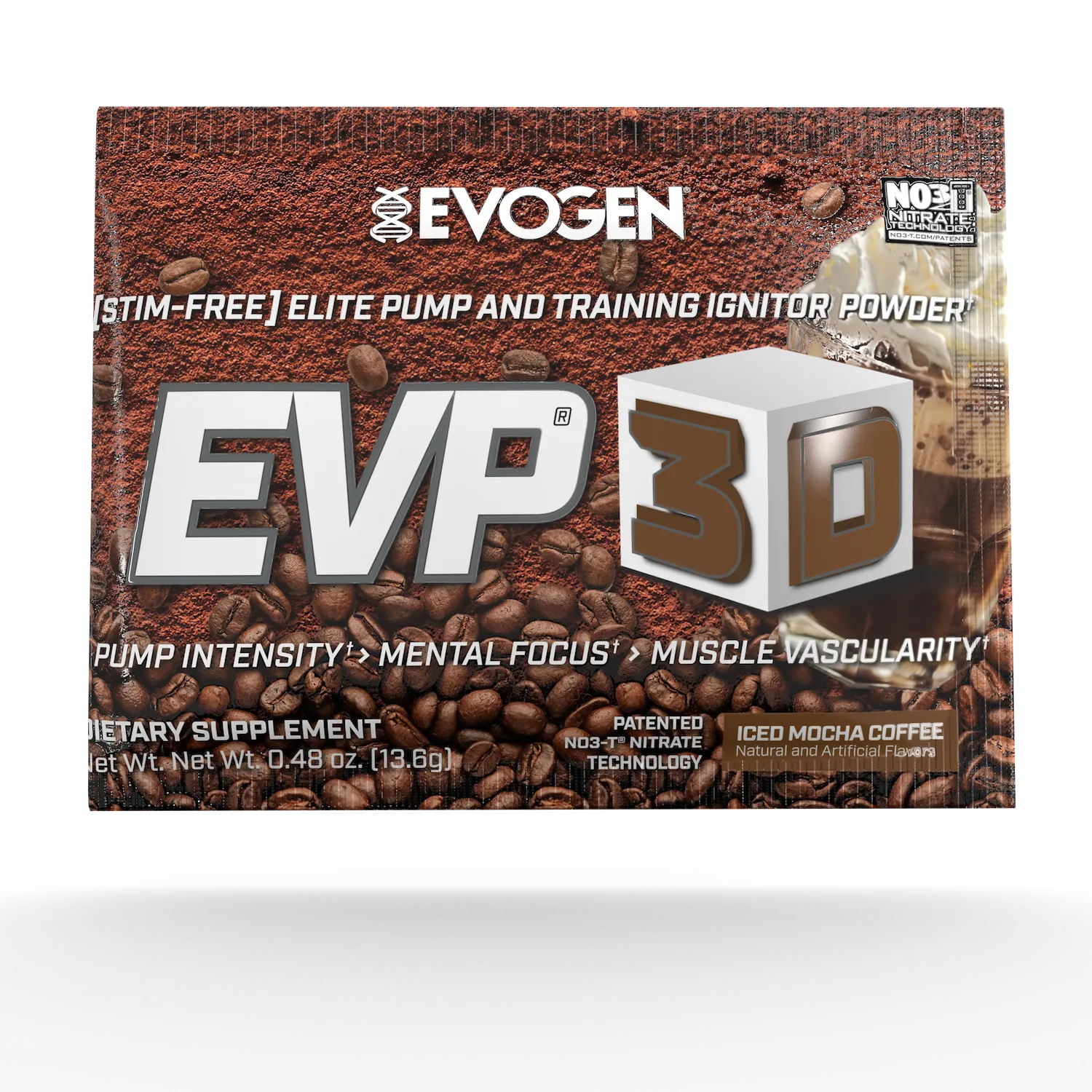 EVP-3D Non-Stim Pre-Workout Travel Packets