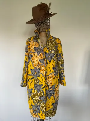 EXCLUSIVE: YELLOW AFRICAN PRINT
