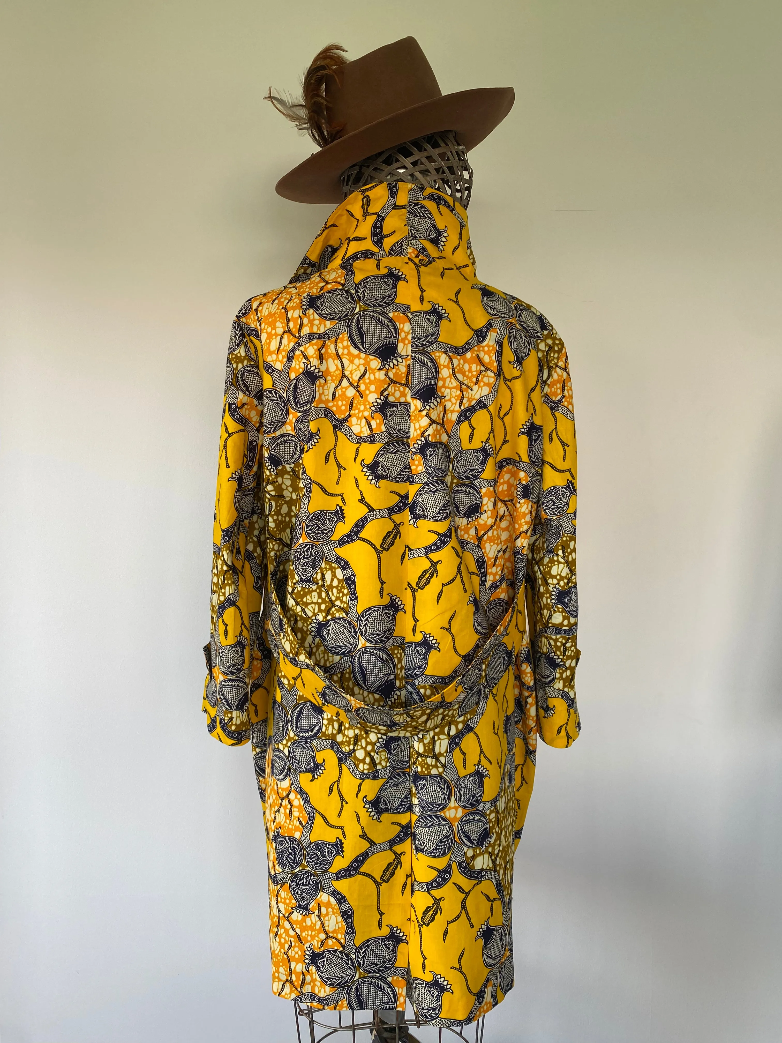 EXCLUSIVE: YELLOW AFRICAN PRINT
