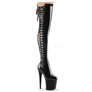 FLAMINGO-3050  Black Str Patent/Black