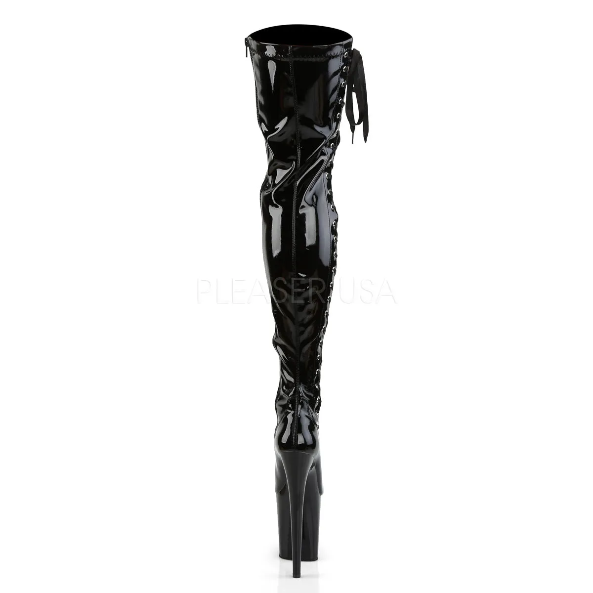 FLAMINGO-3050  Black Str Patent/Black
