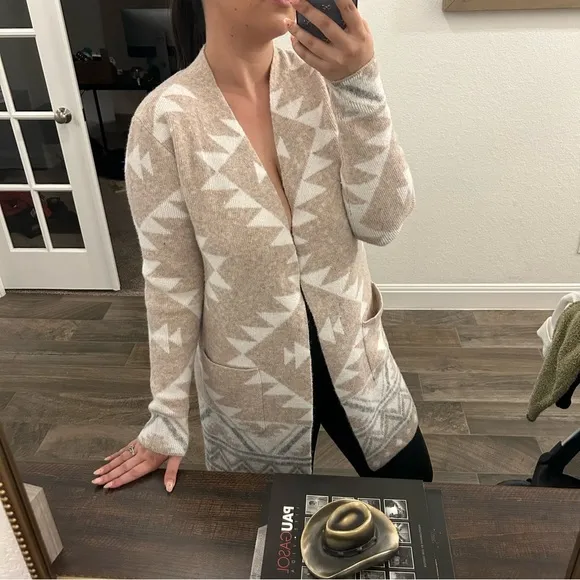 Frye Recycled Polyester Cardigan Sweater