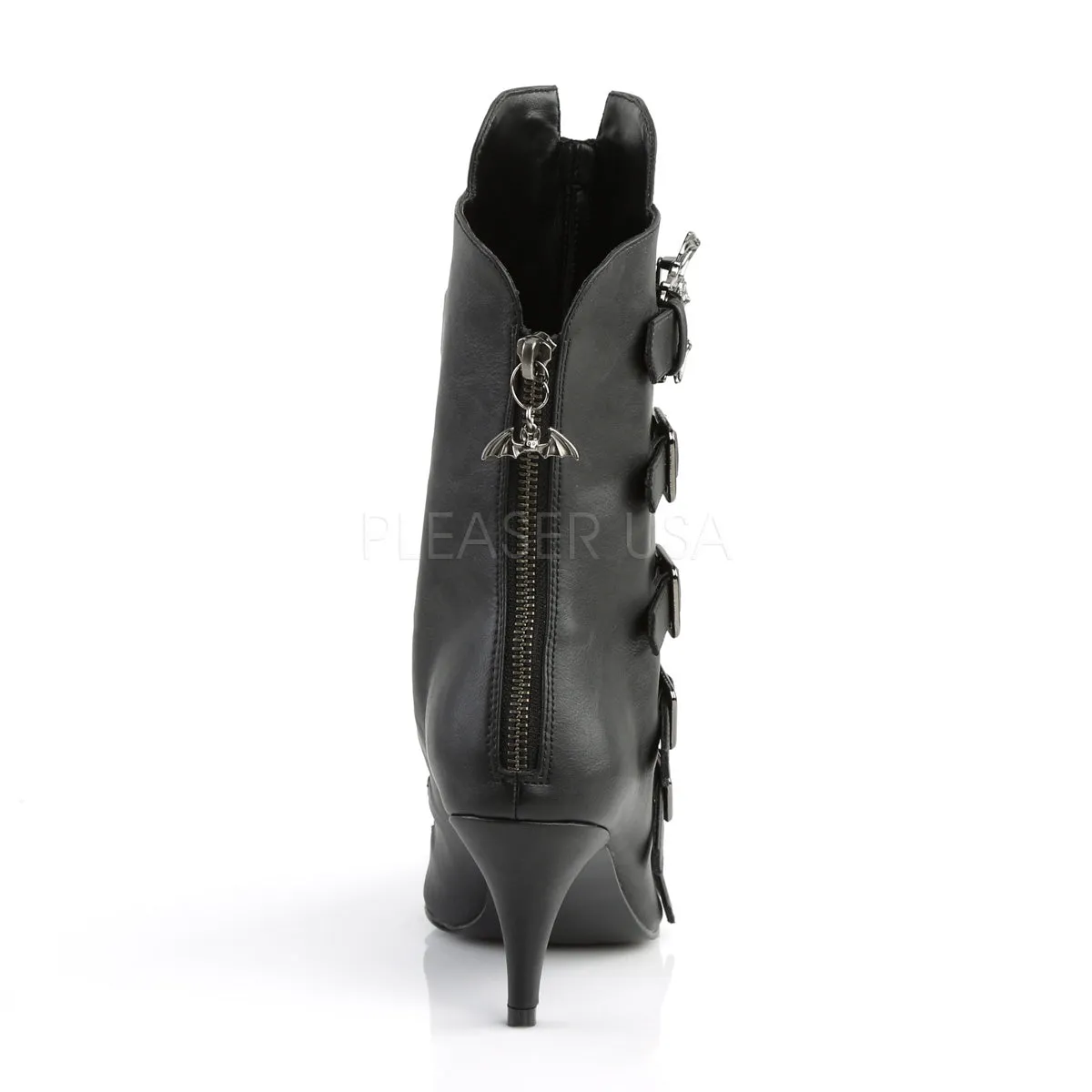 FURY-110  Black Faux Leather