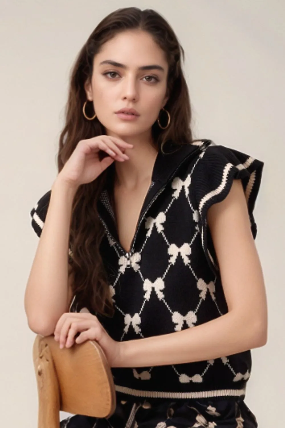 Going Steady Bow Sweater