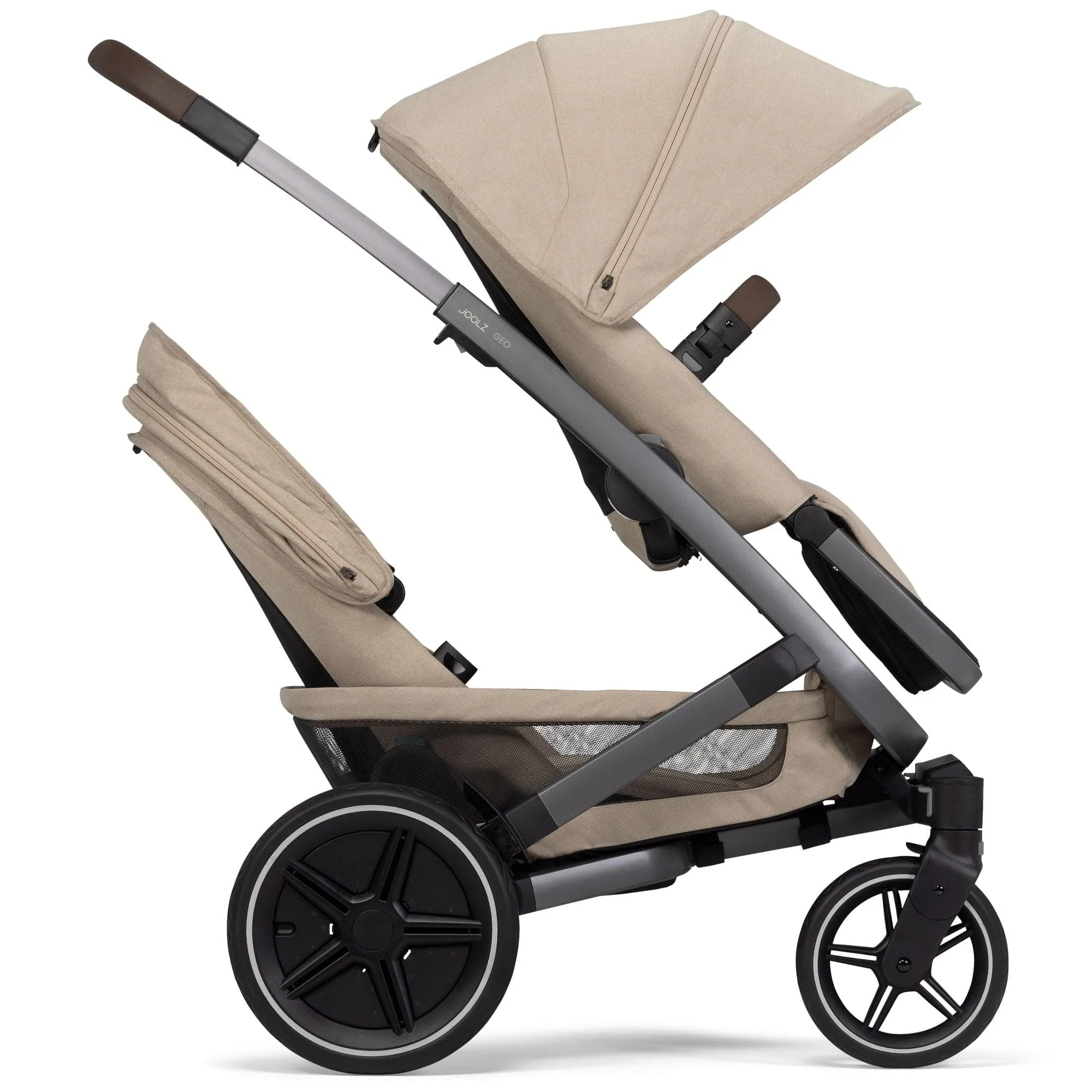 Joolz Geo3 Duo Seat in Sandy Taupe